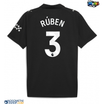 Moški Nogometni dresi Manchester City Ruben Dias #3 Gostujoči 2025-26 Kratek Rokav